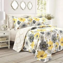Ah Soft 6 Piece Sheet Set, Queen, Yellow & Gray -Amazon Shop 51kr5X6myBL. AC