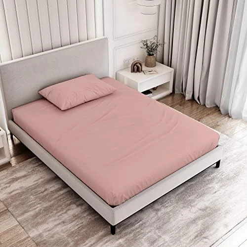 Natemia 1-Piece Fitted Twin Size Sheet - 100% Organic Cotton - 39”x 75” For Standard Twin Mattress Up To 16”- Ultra Soft Jersey Knit Cotton 11 Natemia 1-Piece Fitted Twin Size Sheet - 100% Organic Cotton - 39”x 75” For Standard Twin Mattress Up To 16”- Ultra Soft Jersey Knit Cotton - Image 11