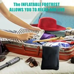 ILEISURELY Inflatable Travel Pillows For Airplanes - Adjustable Three Layers Height Foot Rest For Travel (Grey) 11 ILEISURELY Inflatable Travel Pillows For Airplanes - Adjustable Three Layers Height Foot Rest For Travel (Grey) -Amazon Shop 51m8eIae45L