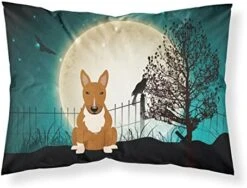BB5620PILLOWCASE Border Terrier Welcome Fabric Standard Pillowcase, Lightweight Super Soft Easy Care Decorative Artwork Pillowcase, Standard, -Amazon Shop 51n20mZqTiL. AC