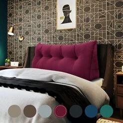 WOWMAX Large Bolster Triangular Headboard Pillow Twin Dorm Headboard Twin XL Bed Wedge Pillow For Headboard Bolster Pillow For Bed With Removable Cover Velvet Light Gray 28 WOWMAX Large Bolster Triangular Headboard Pillow Twin Dorm Headboard Twin XL Bed Wedge Pillow For Headboard Bolster Pillow For Bed With Removable Cover Velvet Light Gray -Amazon Shop 51n2MxWzBqL. AC