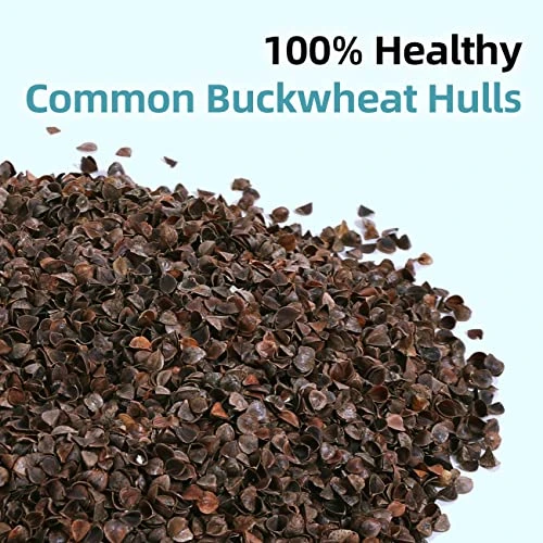 LOFE Cylinder Buckwheat Pillow With Pillowcase - Adjustable Bolster Pillow(17x6), Organic Cotton Case, Cervical Neck Support Pillow, Neck Pain Relief, Breathable Cool Sleep For Back And Side Sleepers 3 LOFE Cylinder Buckwheat Pillow With Pillowcase - Adjustable Bolster Pillow(17x6), Organic Cotton Case, Cervical Neck Support Pillow, Neck Pain Relief, Breathable Cool Sleep For Back And Side Sleepers - Image 3