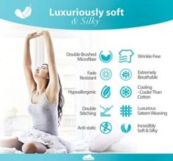 Deep Pocket Queen Sheets - 6 PCS Set - Up To 15 Inches - 2500 Supreme Collection - Superior Softness - Hotel Luxury Sheets & Pillowcases Set - Wrinkle And Fade Resistant (Queen, Gray) -Amazon Shop 51o2l9h6QaL