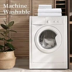 1200 Thread Count Cotton King Size Sheets, Luxury 5-Star Hotel 100% Egyptian Cotton Sheets Set, Sateen Weave For Soft Feel, Fits Mattress Upto 16" DEEP Pocket - 4 Piece(White, King) -Amazon Shop 51oRurhmKPL