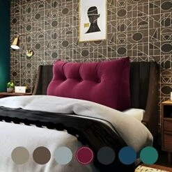 WOWMAX Large Bolster Triangular Headboard Pillow Twin Dorm Headboard Twin XL Bed Wedge Pillow For Headboard Bolster Pillow For Bed With Removable Cover Velvet Light Gray 27 WOWMAX Large Bolster Triangular Headboard Pillow Twin Dorm Headboard Twin XL Bed Wedge Pillow For Headboard Bolster Pillow For Bed With Removable Cover Velvet Light Gray -Amazon Shop 51oTmY5odL. AC