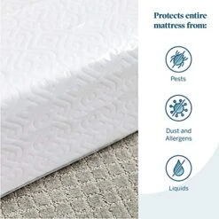 2-Pack Mattress Bags For Moving, Storage, Or Disposal-2 Mil Plastic Mattress Bag- Single Use Disposable Bags