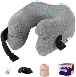 HAPPYBAG Travel Pillow For Neck,Memory Foam Head Chin Support Pillow,Portable Removable And Machine Washable,for Airplane Car Home Use Sleeping Rest Headrest (IE-shenhui) 17 HAPPYBAG Travel Pillow For Neck,Memory Foam Head Chin Support Pillow,Portable Removable And Machine Washable,for Airplane Car Home Use Sleeping Rest Headrest (IE-shenhui) -Amazon Shop 51qQsEYG3bL. AC