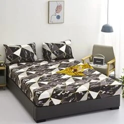 Solid Rust Bed Sheet Set Burnt Orange 4 Pieces Bedding Sheet Set 1 Fitted Sheet 1 Flat Sheet With 2 Pillowcases Queen Size Women Men Bed Caramel Sheet Sets -Amazon Shop 51svw1ln9FL. AC