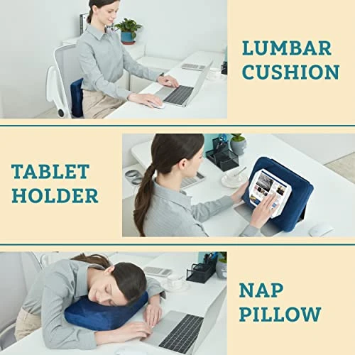 Comfyt Travel Pillow, Camping Pillow, Tablet Stand, Small Pillow Backpack Pillow Memory Foam Pillow Car Seat Cushion Lumbar Back Pillow, Tablet Holder Pillow Flight Pillow Kids Toddler Pillow 4 Comfyt Travel Pillow, Camping Pillow, Tablet Stand, Small Pillow Backpack Pillow Memory Foam Pillow Car Seat Cushion Lumbar Back Pillow, Tablet Holder Pillow Flight Pillow Kids Toddler Pillow - Image 4