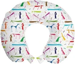 Nautical Travel Pillow Neck Rest, Vintage Marine Style Pattern With Whale Shark Jellyfish Seahorse, Memory Foam Traveling Accessory For Airplane And Car, 12", Sky Blue 21 Nautical Travel Pillow Neck Rest, Vintage Marine Style Pattern With Whale Shark Jellyfish Seahorse, Memory Foam Traveling Accessory For Airplane And Car, 12", Sky Blue -Amazon Shop 51uizOHPSrL. AC