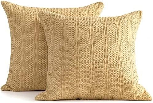 Cocoploceus 26x26 Pillow Covers Boho Euro Shams Set Of 2 Decorative Throw Pillow Covers Cotton Large Square Pillowcase For Couch Bed, Sage Green 14 Cocoploceus 26x26 Pillow Covers Boho Euro Shams Set Of 2 Decorative Throw Pillow Covers Cotton Large Square Pillowcase For Couch Bed, Sage Green - Image 14