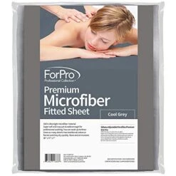 ForPro Professional Collection Premium Microfiber Fitted Sheet, Ultra-Light, Stain And Wrinkle-Resistant For Massage Tables, White, 36w X 77l X 7h 10 ForPro Professional Collection Premium Microfiber Fitted Sheet, Ultra-Light, Stain And Wrinkle-Resistant For Massage Tables, White, 36w X 77l X 7h -Amazon Shop 51v3CDzrNxL