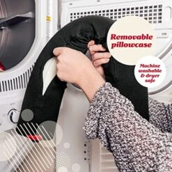 Lusso Gear Twist Memory Foam Travel Pillow -Neck, Lumbar & Leg Support - Adjustable Pillow For Plane, Car, Home - Machine Washable/Dryer Safe Cover - Attaches To Luggage - Ear Plugs, Eye Mask (Gray) 10 Lusso Gear Twist Memory Foam Travel Pillow -Neck, Lumbar & Leg Support - Adjustable Pillow For Plane, Car, Home - Machine Washable/Dryer Safe Cover - Attaches To Luggage - Ear Plugs, Eye Mask (Gray) -Amazon Shop 51vJsTwiJpL