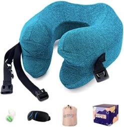 HAPPYBAG Travel Pillow For Neck,Memory Foam Head Chin Support Pillow,Portable Removable And Machine Washable,for Airplane Car Home Use Sleeping Rest Headrest (IE-shenhui) 18 HAPPYBAG Travel Pillow For Neck,Memory Foam Head Chin Support Pillow,Portable Removable And Machine Washable,for Airplane Car Home Use Sleeping Rest Headrest (IE-shenhui) -Amazon Shop 51vuzZe2AL. AC