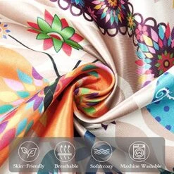 Satin Pillowcase For Hair And Skin,Pillowcases Standard Set Of 2,Silky Boho Pillow Covers 2 Pack Soft&Cozy Silk Satin Pillow Cases For Women 2 Pack With Envelope Closure(20x26,Butterfly) -Amazon Shop 611yQrVKIVL