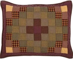 Eritage Farms Crow Nature Print Chambray Cotton Primitive Bedding Appliqued King Pillow Case Set Of 2, Burgundy Red 16 Eritage Farms Crow Nature Print Chambray Cotton Primitive Bedding Appliqued King Pillow Case Set Of 2, Burgundy Red -Amazon Shop 61YVPmn6TsL. AC