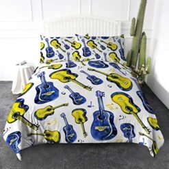 Vintage Piano Music Duvet Cover Piano Notes Bedding Sets 3 Piece Bedspread For Music Lovers (Black And White, Full Size, 1 Duvet Cover + 2 Pillowcases) -Amazon Shop 61gwwyUEx2L. AC 3