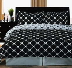 Gray And White Brooksfield 6-Piece Twin Bed-in-a-Bag 100% Cotton 300 Thread Count -Amazon Shop 61lHNHBnx7L. AC