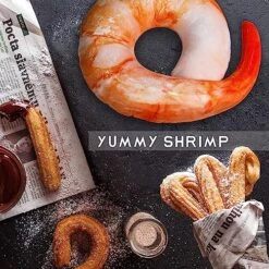 Goetland Large Shrimp Neck Pillow U Shaped Realistic Simulation Travel Throw Cushion Plush Toy 9 Goetland Large Shrimp Neck Pillow U Shaped Realistic Simulation Travel Throw Cushion Plush Toy -Amazon Shop 61nGazEK9EL