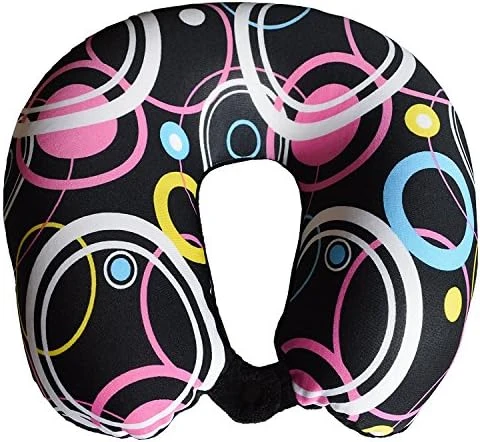 Bookishbunny U Shaped Micro Beads Microbead Neck Head Support Travel Pillow, 12"x12"x4" (Flower) 7 Bookishbunny U Shaped Micro Beads Microbead Neck Head Support Travel Pillow, 12"x12"x4" (Flower) - Image 7